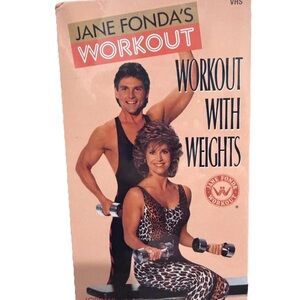 Jane Fonda’s Workout with Weights VHS 1987 SEALED